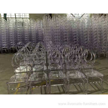 clear crystal Tiffany chair wedding chairs and tables